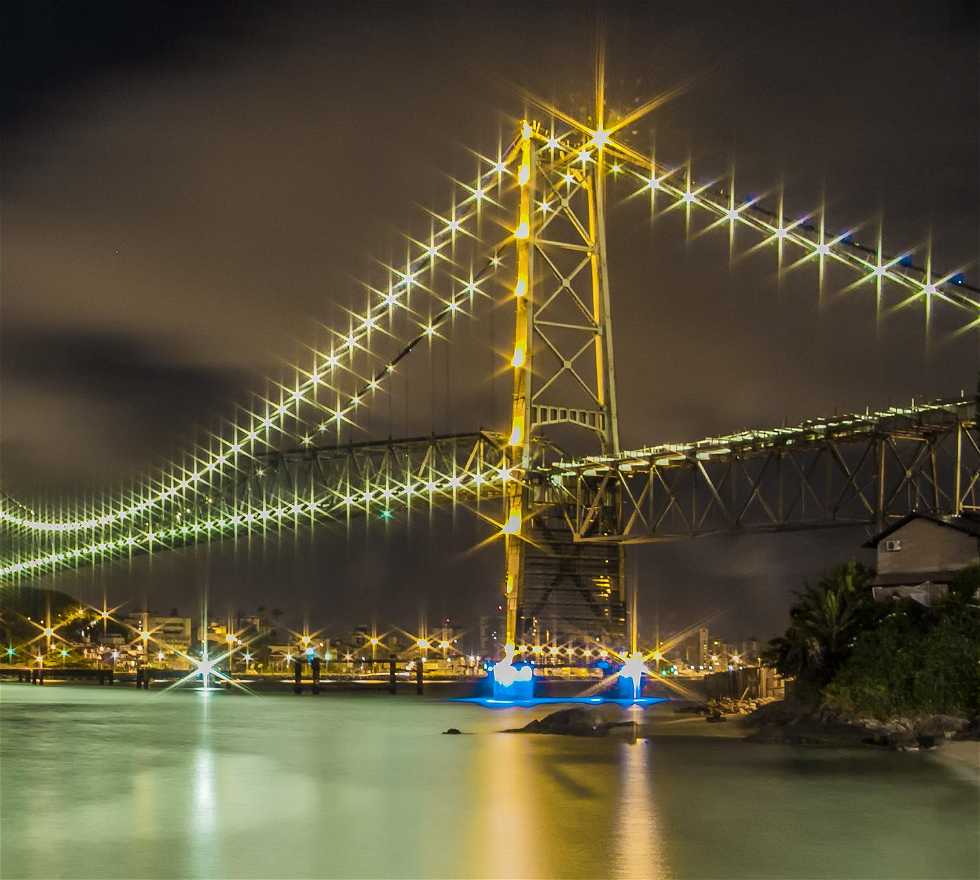 Night in Florianópolis