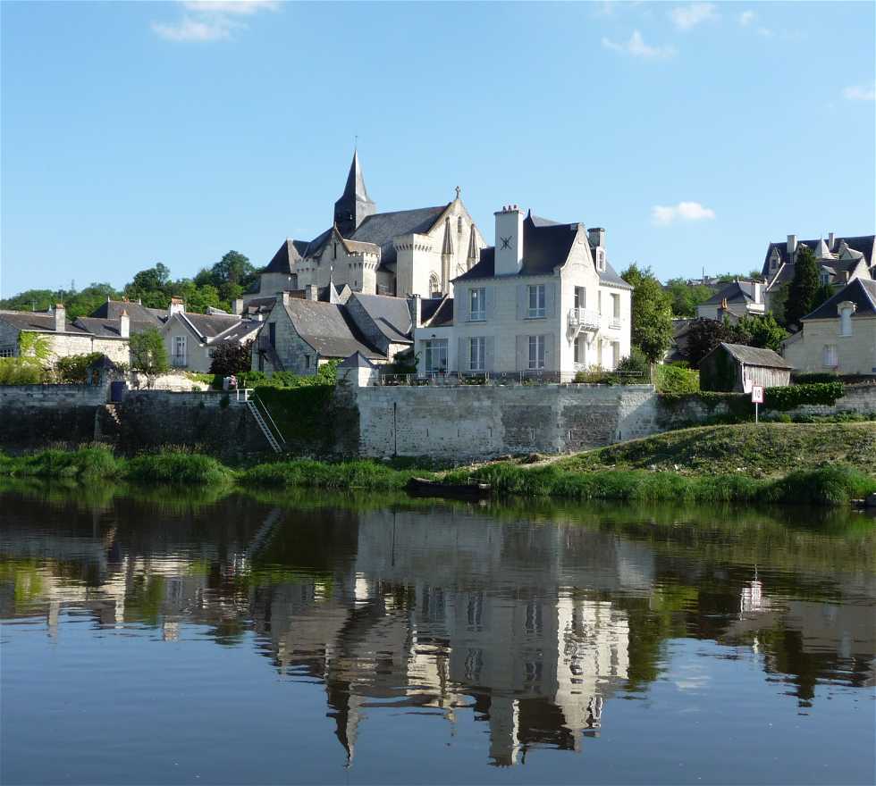 Castillo en Candes-Saint-Martin