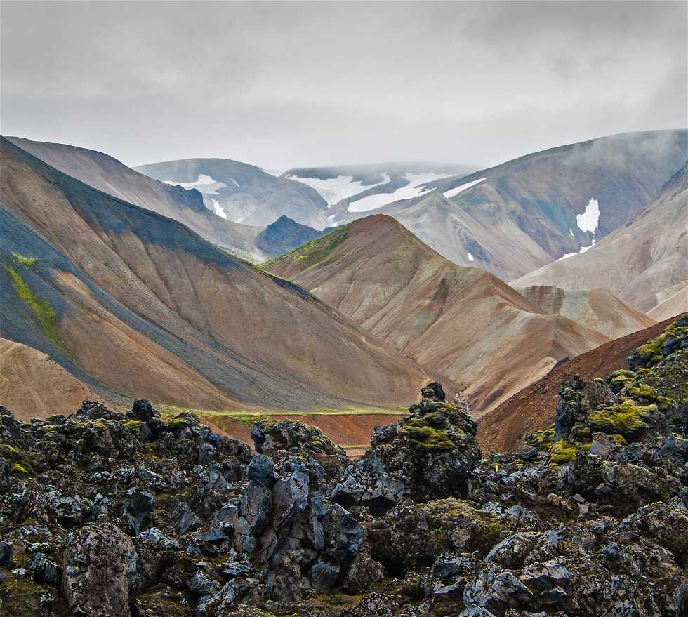 Montaña en Reykjavik Iceland