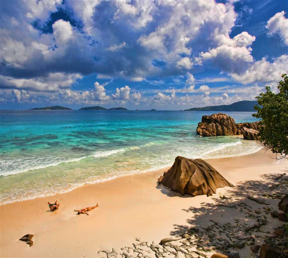 Mar en Seychelles
