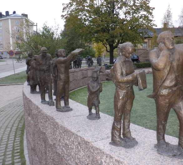 Escultura en Oulu