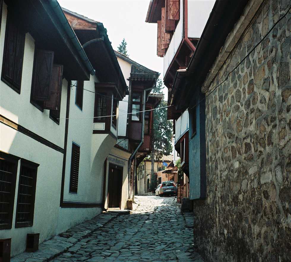 Alley in Bulgaria
