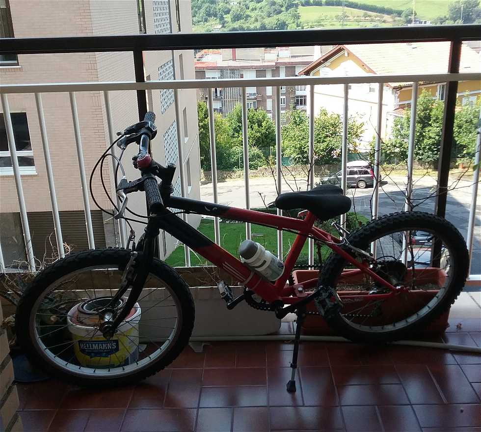 Bicicleta en Ortuella