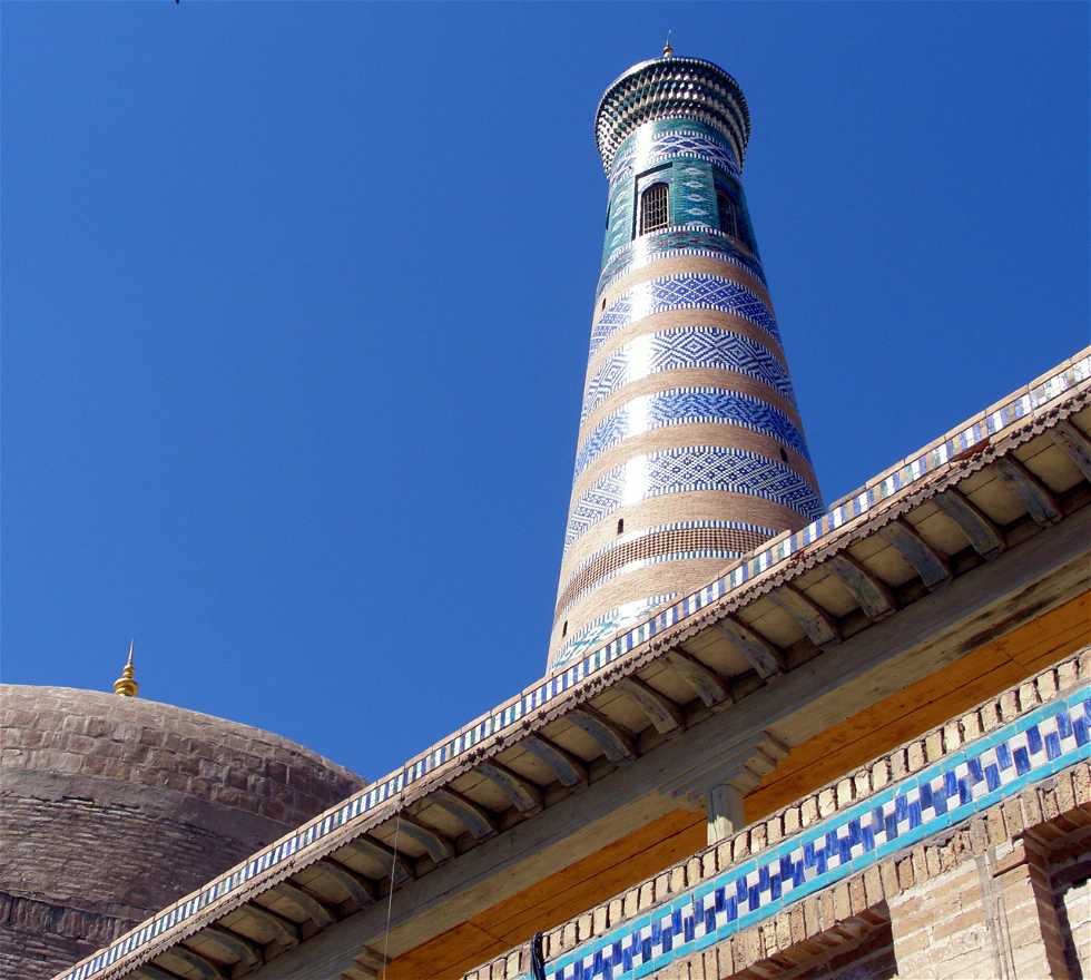 Azul en Khiva
