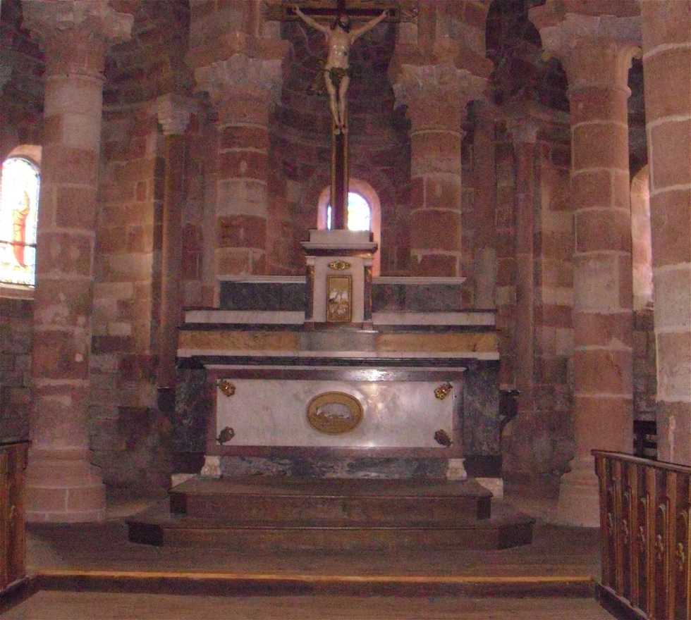 Altar en Bozouls