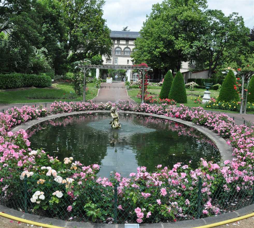 Jardim em Clermont Ferrand