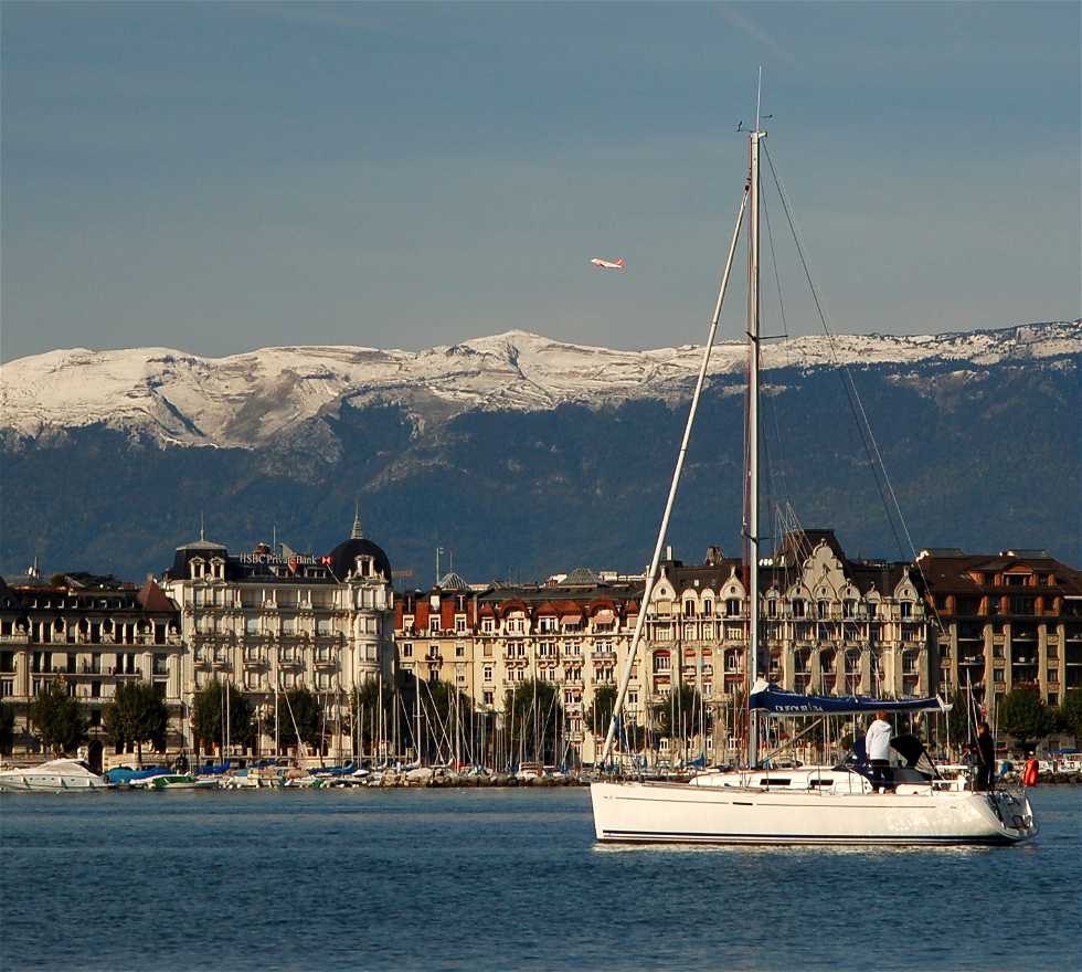 Skyline in Geneva