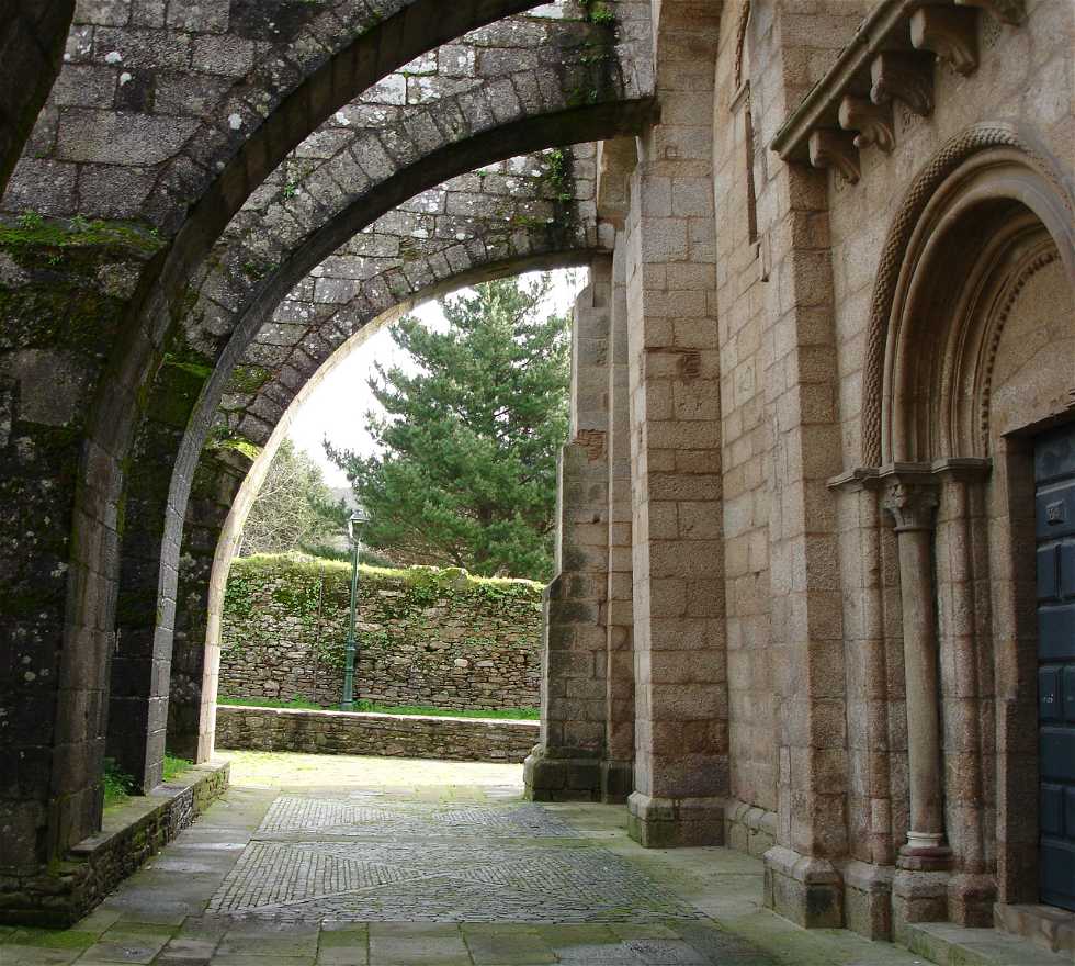 Arcada en Santiago de Compostela