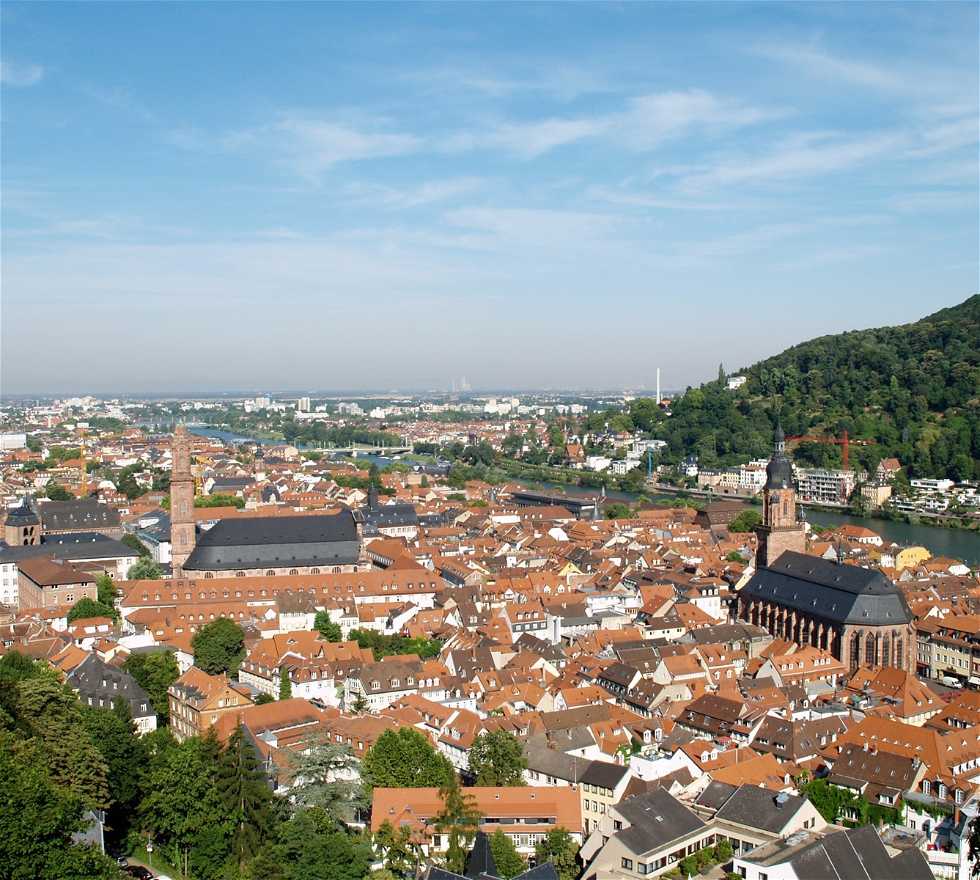 Skyline en Heidelberg