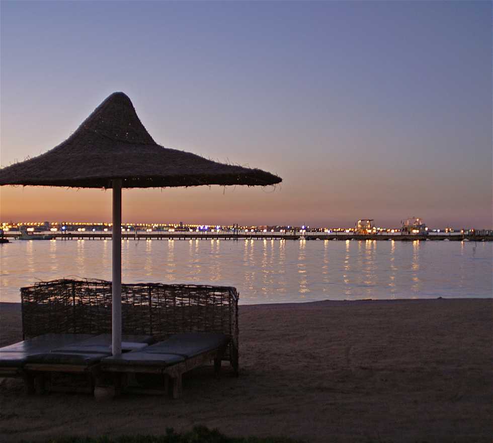 Playa en Hurghada
