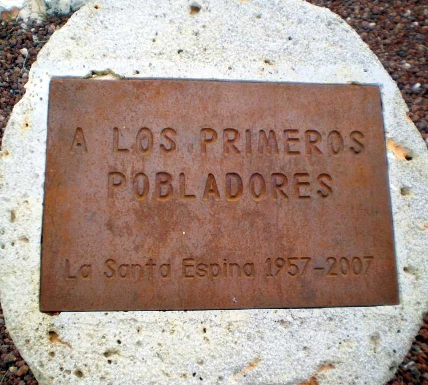 Memorial en La Santa Espina