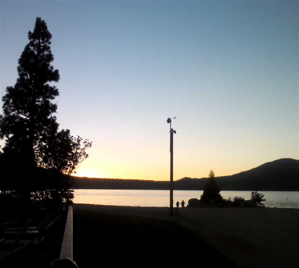 Sky in Big Bear Lake