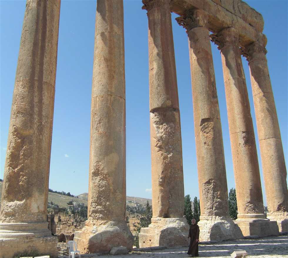 Templo romano en Líbano