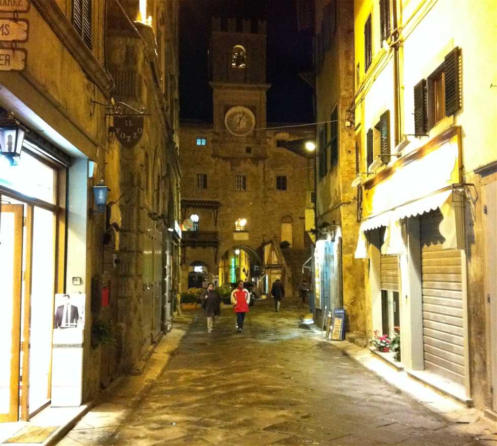 Noche en Cortona