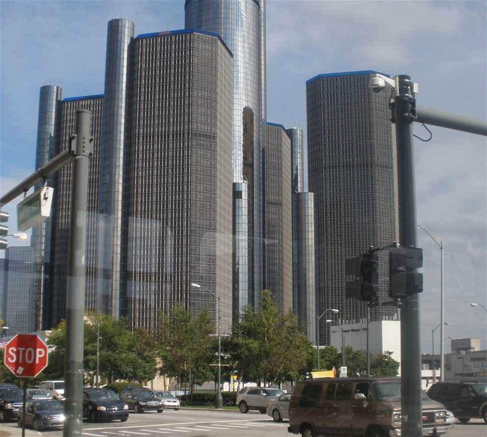 Ciudad en Detroit