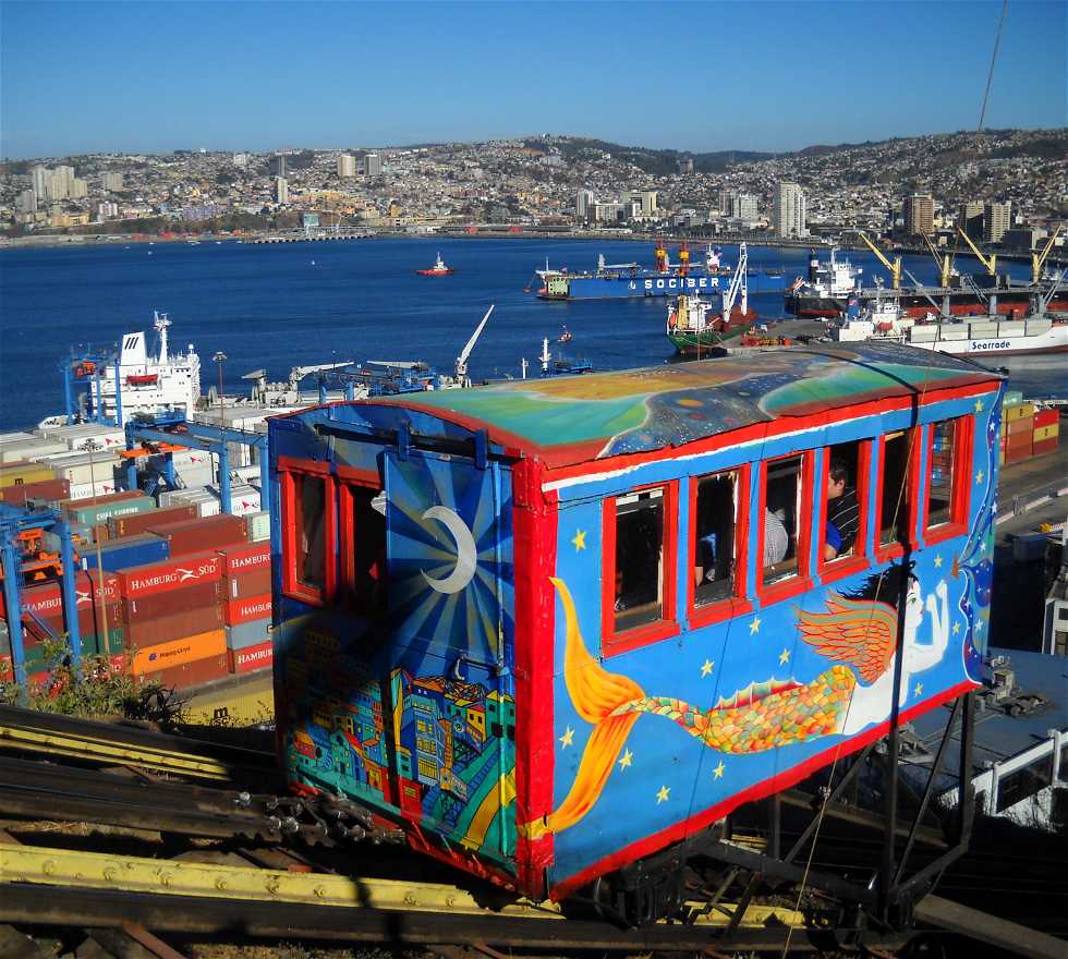 Feria en Valparaíso