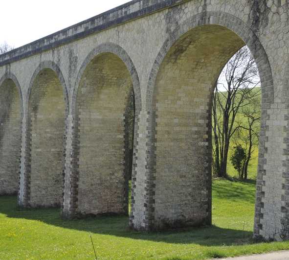 Viaducto en Castin