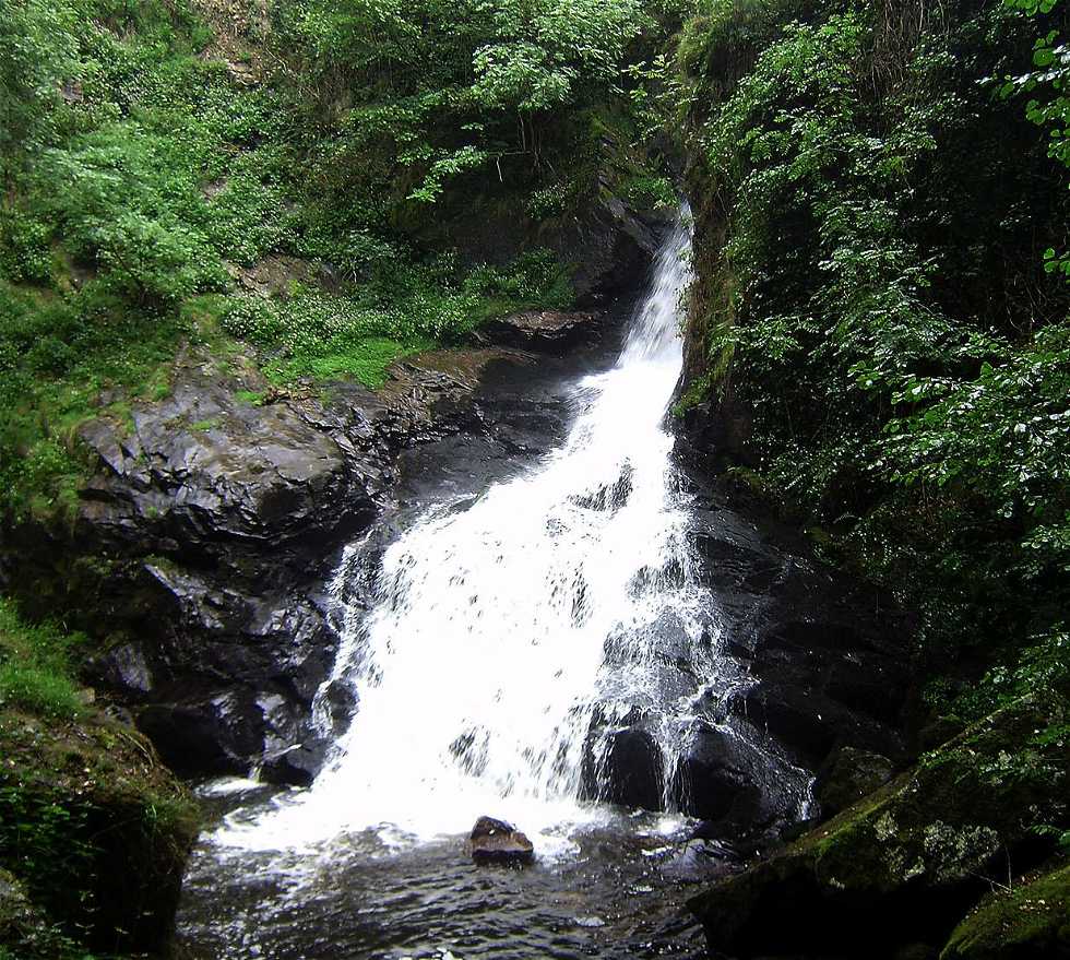 Catarata en Gimel-les-Cascades
