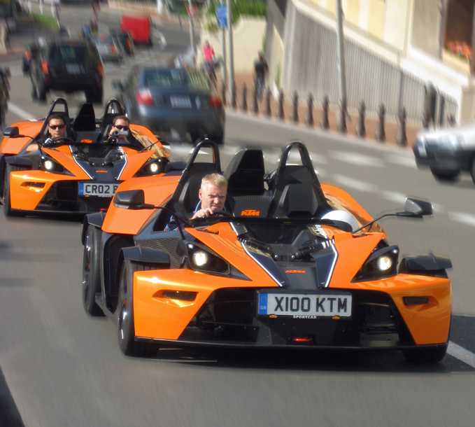 Vehículo en Monaco-Ville